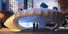 Burnham Pavilions, Chicago, USA