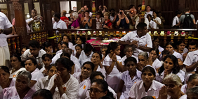 Temple of the Tooth, Kandy, Sri Lanka