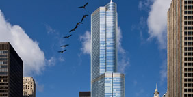 Международный Отель и Башня Трампа, Чикаго, США