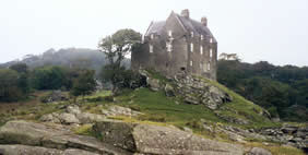 Замок Дантрун, Аргайл, Шотландия