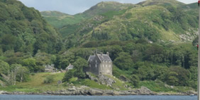 Замок Дантрун, Аргайл, Шотландия