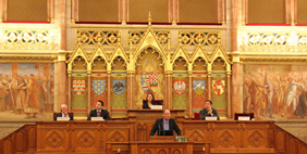 Hungarian Parliament Building, Budapest, Hungary