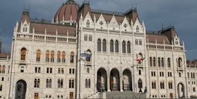 Hungarian Parliament Building, Budapest, Hungary