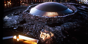 Temppeliaukio Church, Helsinki, Finland