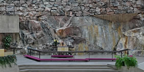 Temppeliaukio Church, Helsinki, Finland