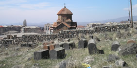 Karmravor Church, Ashtarak, Armenia